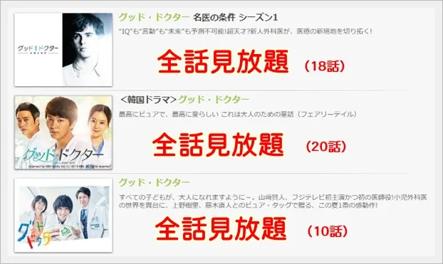 グッド ドクター 韓国ドラマ 動画を無料視聴 Youtube パンドラ デイリーで見れる チュウォン主演 日本ドラマの原作となった作品