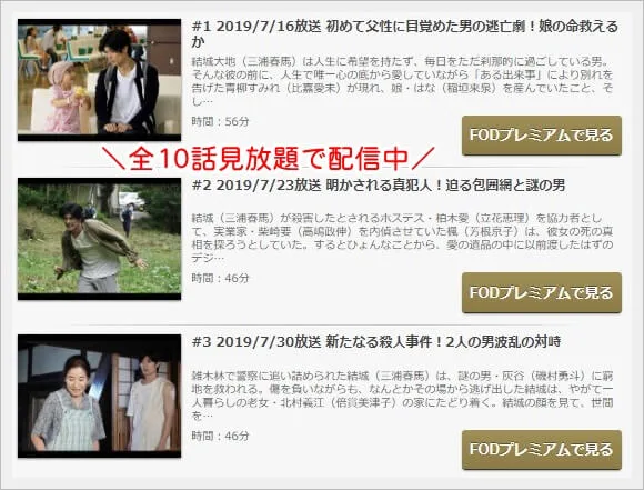 Two Weeks 三浦春馬 主演 動画を無料視聴 Youtube パンドラ デイリーやネットフリックスでも見れる 最愛の娘を救うため逃亡劇タイムリミットサスペンス