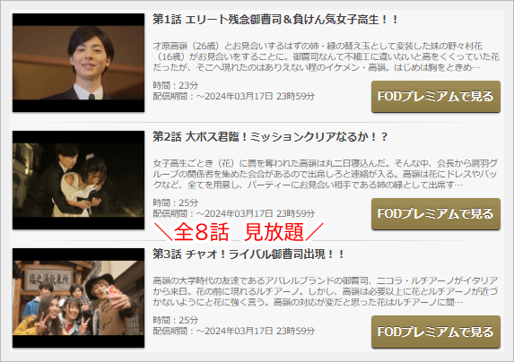 高嶺と花 高杉真宙 動画を無料視聴 Youtube パンドラ デイリーやネットフリックスでも見れる ツンデレ高嶺から目が離せない