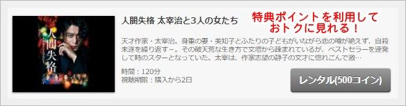 人間失格 太宰治と3人の女たち