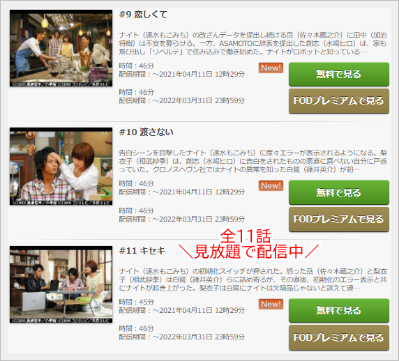 絶対彼氏 完全無欠の恋人ロボット 速水もこみち 動画を無料視聴 Youtube パンドラ デイリーやネットフリックスでも見れる 完璧な美少年 もこロボ 登場 ヒロイン役に相武紗季